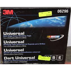 CASE OF 3M UNIVERSAL SOFT EDGE FOAM MASKING TAPE