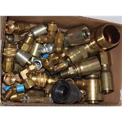 BOX W/ ASST COUPLINGS AND CONNECTORS