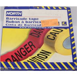 BOX OF NORTH BARRICADE TAPE