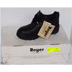 ROYER SIZE 5.5 STEEL TOE CSA APPROVED WORK SHOES