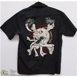 ADDICTION BRAND MENS SHORT SLEEVE BUTTON DOWN