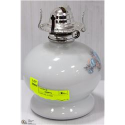 PORCELAIN OIL LAMP