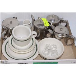 FLAT OF MEDELTA RESTAURANT WARE AND MORE