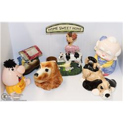 FLAT OF VINTAGE COLLECTABLES