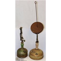 LOT OF 2 VINTAGE COLEMAN LAMPS
