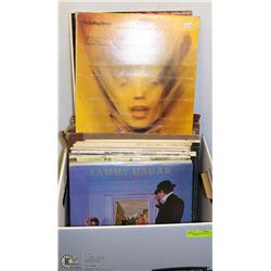 BOX OF ASSORTED RECORDS INCL LPS & 78S