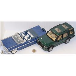 LOT OF TWO 1:18 SCALE DIE CAST CARS