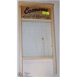 WASHBOARD BY  ECONOMY CANADIAN WOODENWARE