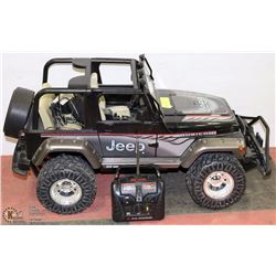 JEEP REMOTE CONTROL WITH CHARGER AND REMOTE