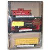 Image 1 : GROUP OF THREE HO SCALE TRAIN CARS