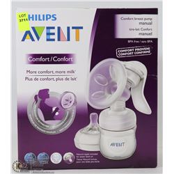 AVENT MANUAL COMFORT BREAST PUMP
