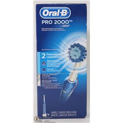 ORALB PRO 2000 RECHARGEABLE TOOTHBRUSH