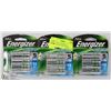Image 1 : ENERGIZER 3 PACKS OF 4 RECHARGEABLE BATTERIES