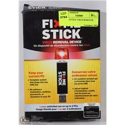 FIX ME SXTICK VIRUS REMOVER