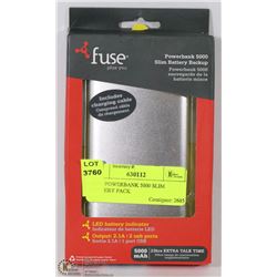 FUSE POWERBANK 5000 SLIM BATTERY PACK