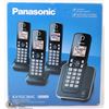 Image 1 : PANASONIC KX-TGC384C DIGITAL CORDLESS PHONE SET