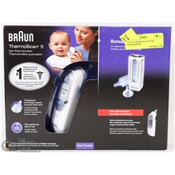 BRAUN THERMOSCAN5 EAR THERMOMETER