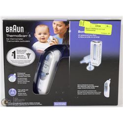 BRAUN THERMOSCAN5 EAR THERMOMETER