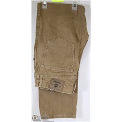 WRANGLER 32X32 BROWN JEANS