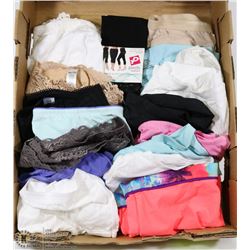 FLAT OF 17 PAIRS OF WOMEN'S LARGE UNDERWEAR