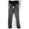 Image 1 : GALAXY JOGGERS ,HEATHER BLACK,SIZE SMALL