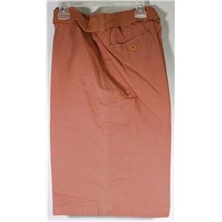 GALAXY LADIES SALMON SHORTS WITH BELT,WAIST 30