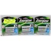 Image 1 : ENERGIZER THREE -2 PACKS OF RECHARGEABLE