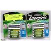 Image 1 : ENERGIZER 2 PACKS OF 4 AA  BATTERIES
