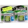 Image 1 : ENERGIZER 2 PACKS OF 4 AA  BATTERIES
