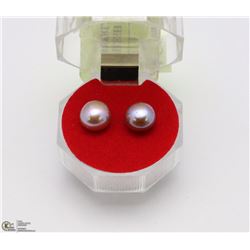 #34 FRESH WATER PEARL EARRING .925 STERLING SILVER