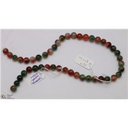 #117 COLOURFUL KUNZITE LOOSE BEAD NECKLACE 15"