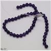Image 1 : #113 RUSSIAN AMETHYST LOOSE BEAD NECKLACE 15"