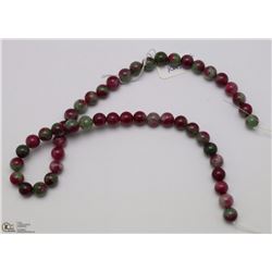 #110 KUNZITE LOOSE BEAD NECKLACE  15"