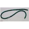 Image 1 : #106 AZURITE CHRYSOCOLLA LOOSE BEAD NECKLACE 15"