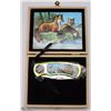 Image 1 : COLLECTOR SERIES FOX POCKET KNIFE IN WOOD CASE
