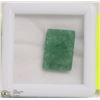 Image 1 : NATURAL GREEN EMERALD GEMSTONE 5.5CT