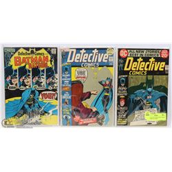 THREE ESTATE DETECTIVE COMICS FEATURING BATMAN