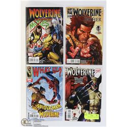 FOUR WOLVERINE #1 COMIC BOOKS