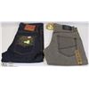 Image 1 : LOT OF TWO NEW PAIRS OF SKATER JEANS