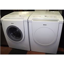 BOSCH NEXXT DLX SERIES WASHER AND DRYER SET
