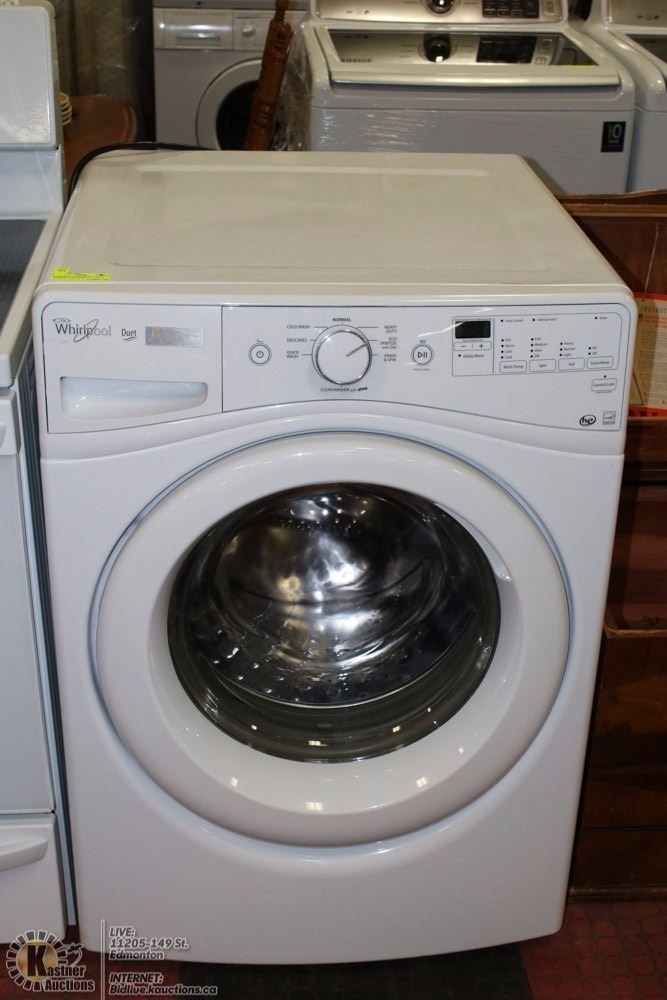 WHIRLPOOL DUET DIRECT DRIVE WASHER 27"X27"X39"