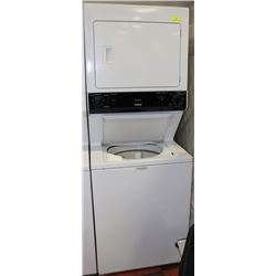 FRIGIDAIRE HEAVY DUTY STACKED WASHER/DRYER