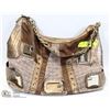 Image 1 : LARGE COPPER AUTHENTIC GUESS PURSE