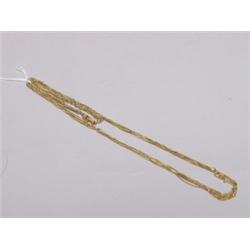 European Gold Necklace & Bracelet