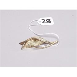 14K Gold Diamond Pin 10.4 Grams