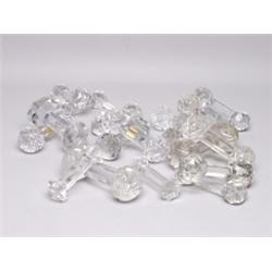 Sixteen Cut Crystal Knife Rests