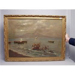 19th C. Italian Oil on Canvas