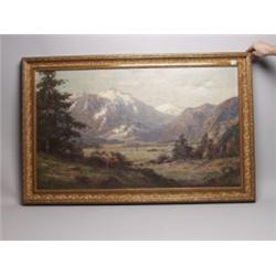 Continental Oil on Canvas