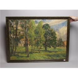 Post Impressionist Oil on Canvas