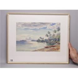 W Alister MacDonald Watercolour